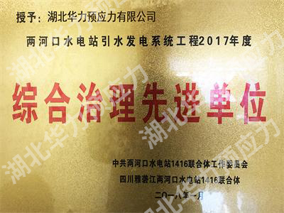 綜合治理先進(jìn)單位